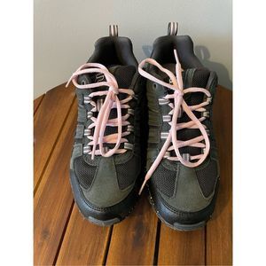 FILA Womens Day Hiker Running Shoe Athletic Jogging Sneakers Black Pink US 7.5